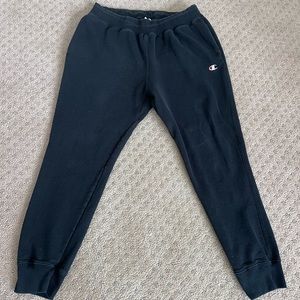 Men’s Champion Black Joggers XXL with pockets